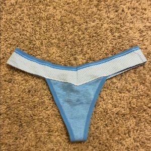 Aerie blue thong underwear